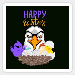 Easter Eagle nest Sticker